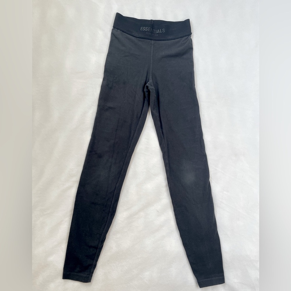 Fear Of God Black Cotton Leggings Women’s XS